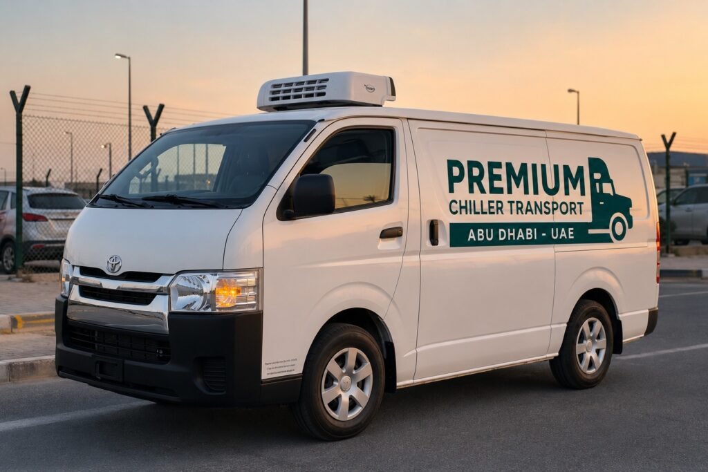 Chiller van rental price & cost in Dubai & the UAE.