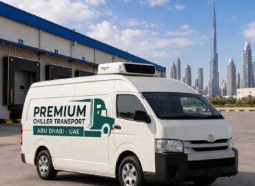 Daily refrigerated van rental in Dubai & the UAE.