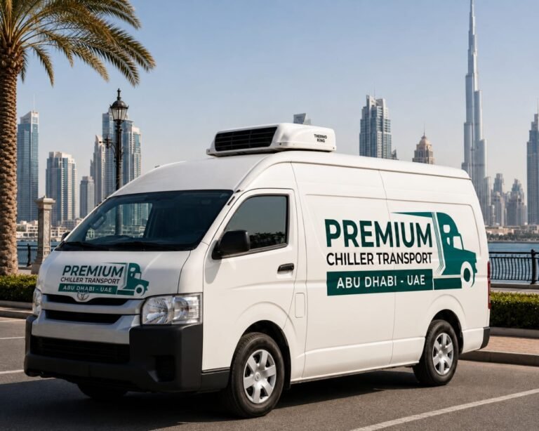 Monthly Chiller Van Rental in the UAE