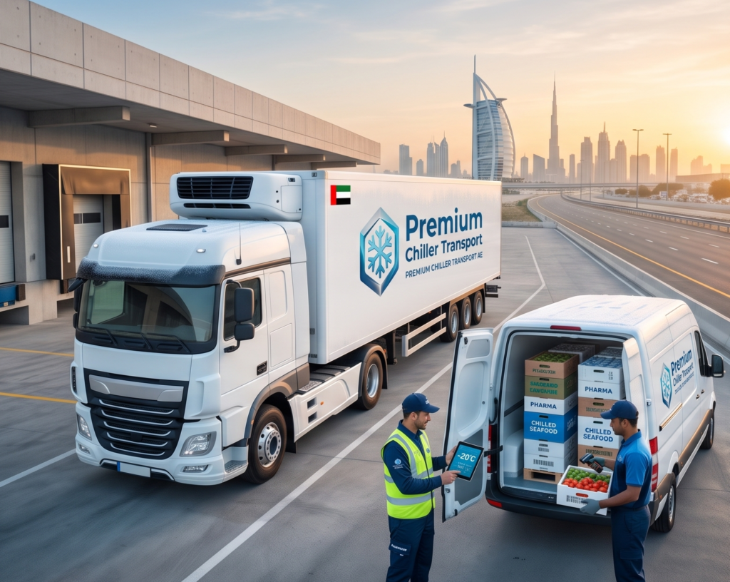 Trusted chiller van rentals across the UAE